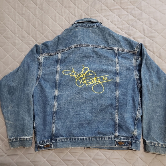 American Made Vintage NASCAR Jean jacket - Picture 4 of 4